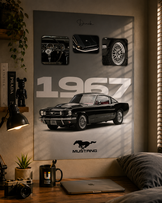 1967 Ford Mustang Classic Poster