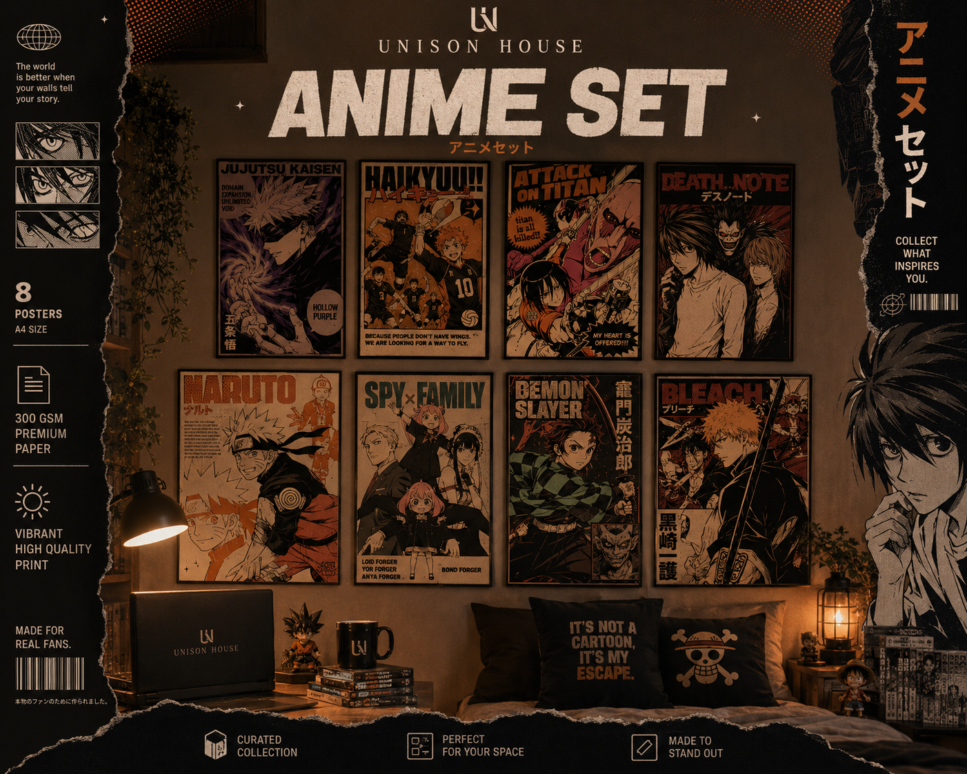 Anime Poster Set