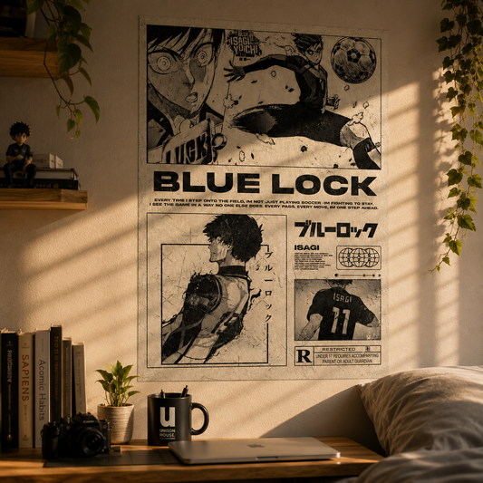 Blue Lock Isagi Poster