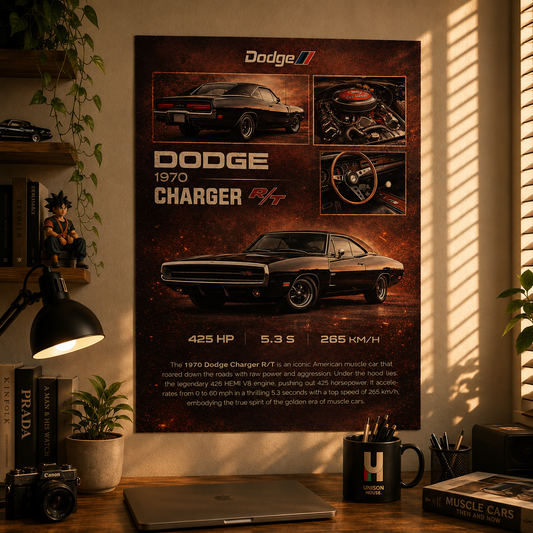 1970 Dodge Charger R/T Poster