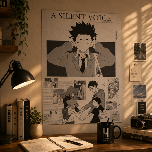 A Silent Voice Vintage Poster