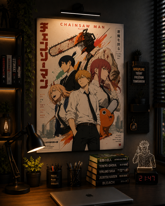 Chainsaw Man Team Poster