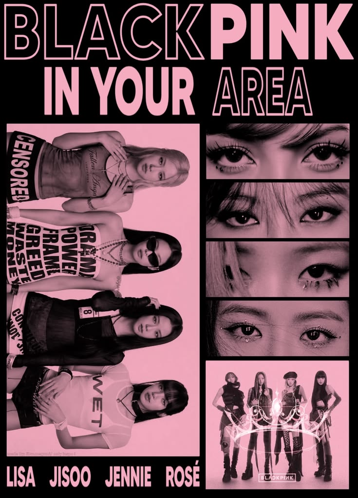 BLACKPINK In Your Area Poster