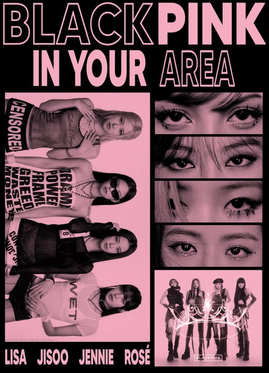 BLACKPINK In Your Area Poster