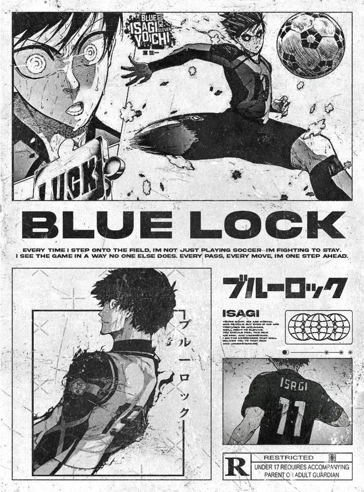 Blue Lock Isagi Poster