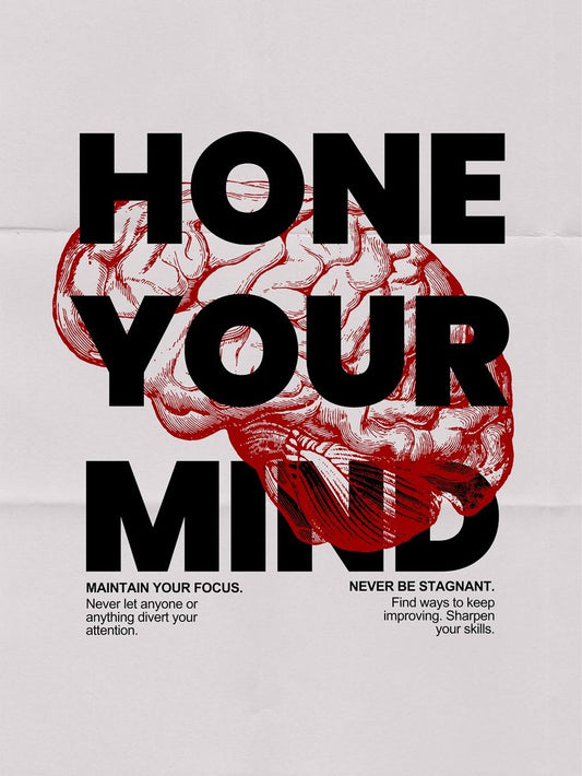 Hone Your Mind Poster