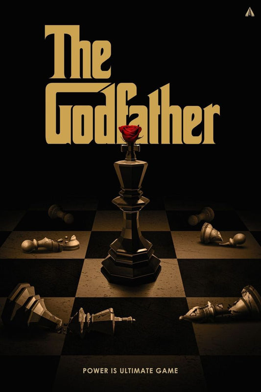 The Godfather Chess Poster